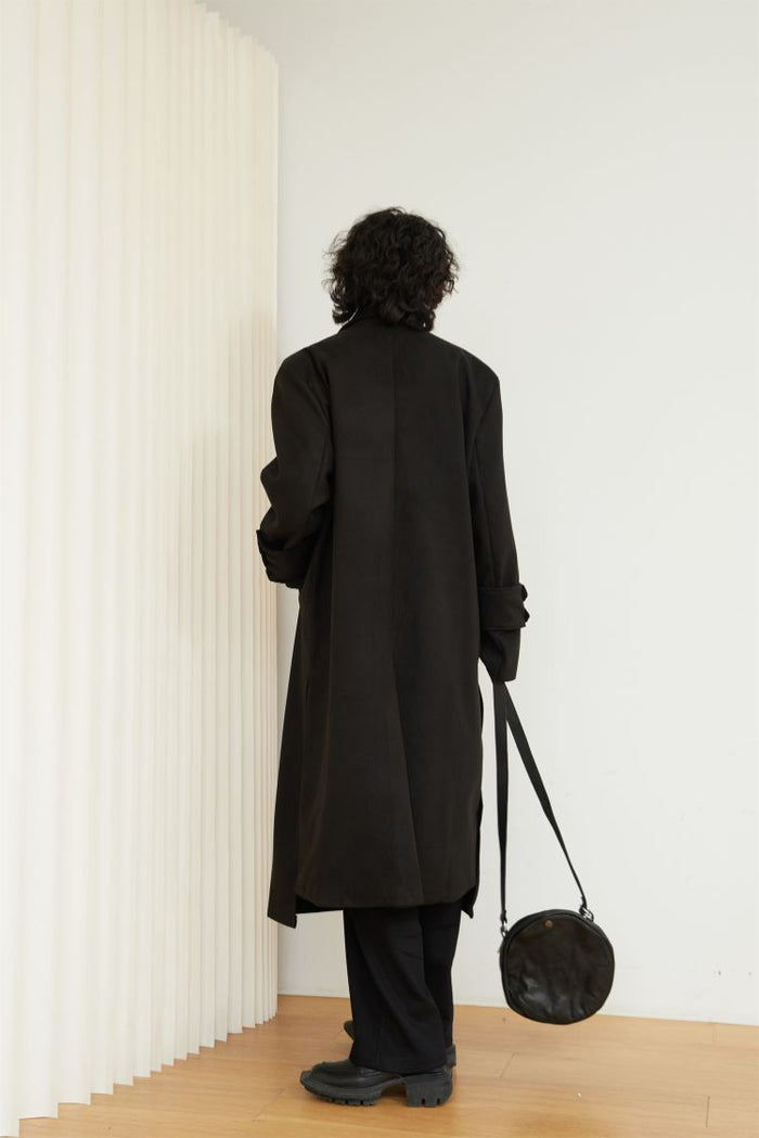 フェイクダブルレイヤーコート – QLOMONO