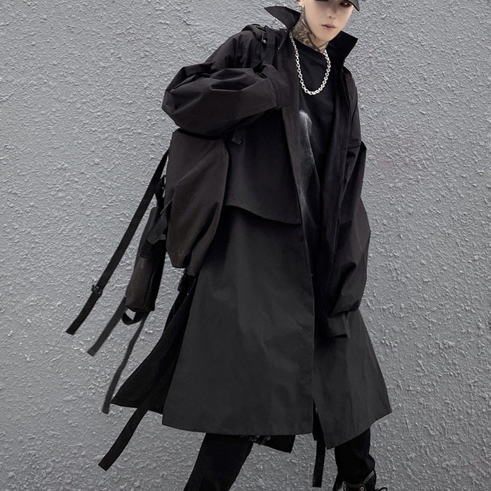 Exz】ステッチマントコート – QLOMONO