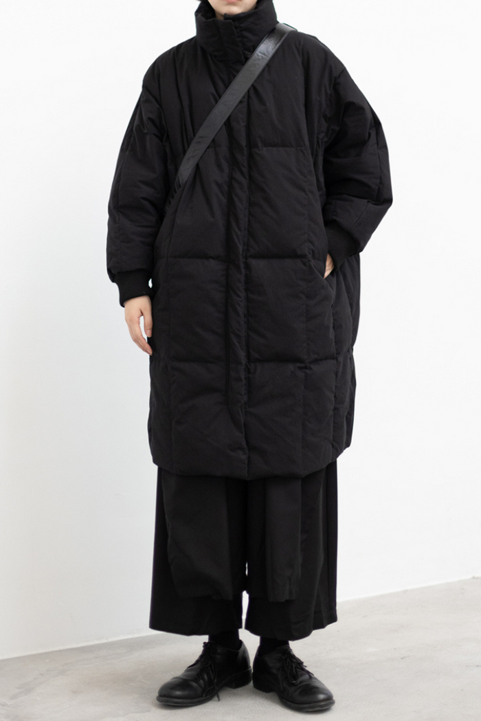 スタンドカラーロングダウンジャケット – QLOMONO スタンドカラーロングダウンジャケット – QLOMONO