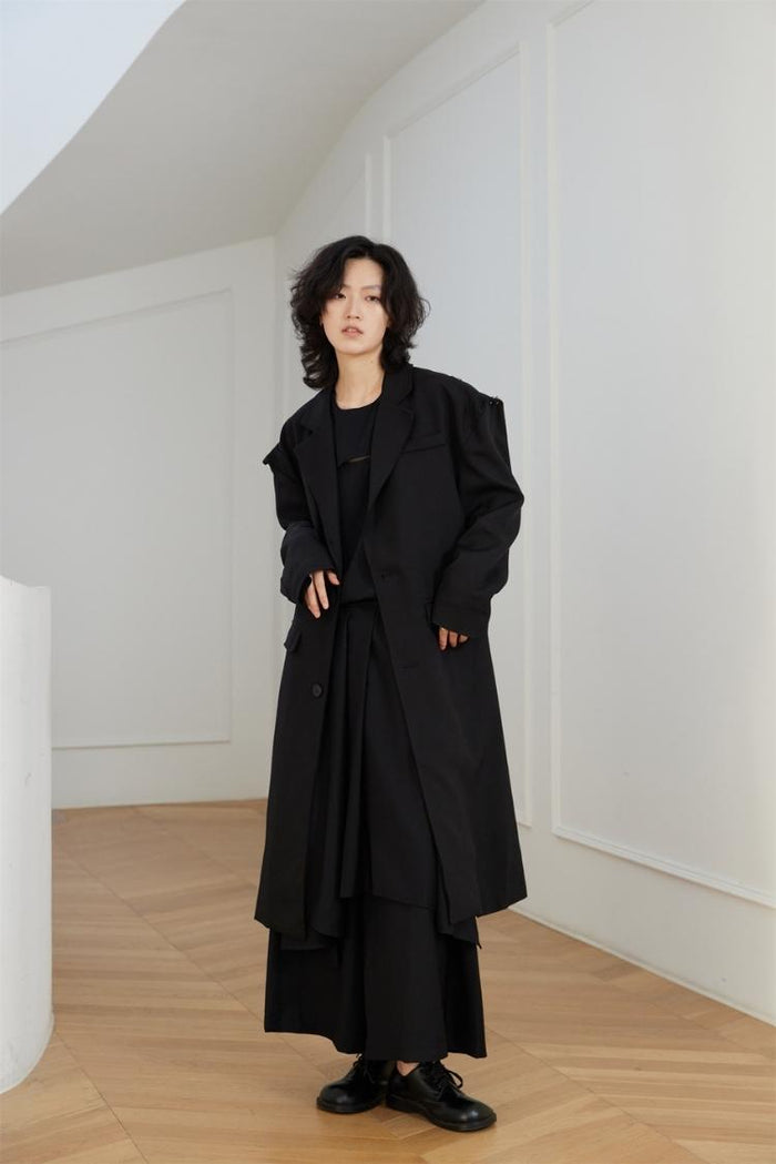 PUTUMAYO  燕尾ロングジャケット PUTUMAYO 燕尾ロングジャケット 遠州織物 ロングジャケット